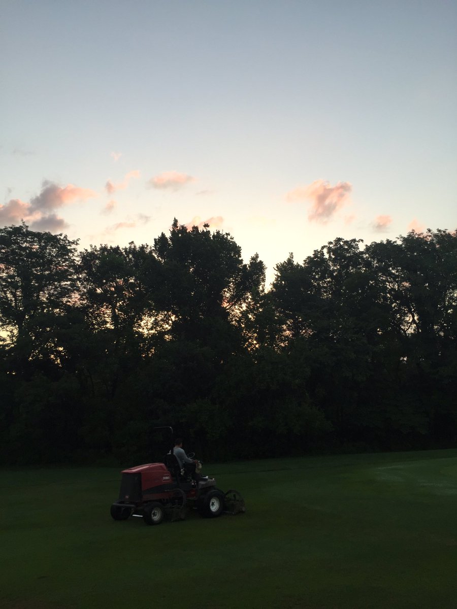 Ski_KC's tweet photo. Prepping for our annual Junior Tournament next week. 400+ kids. Great lifetime memories start Monday. #GolfOP https://t.co/ATlH7N3D9y