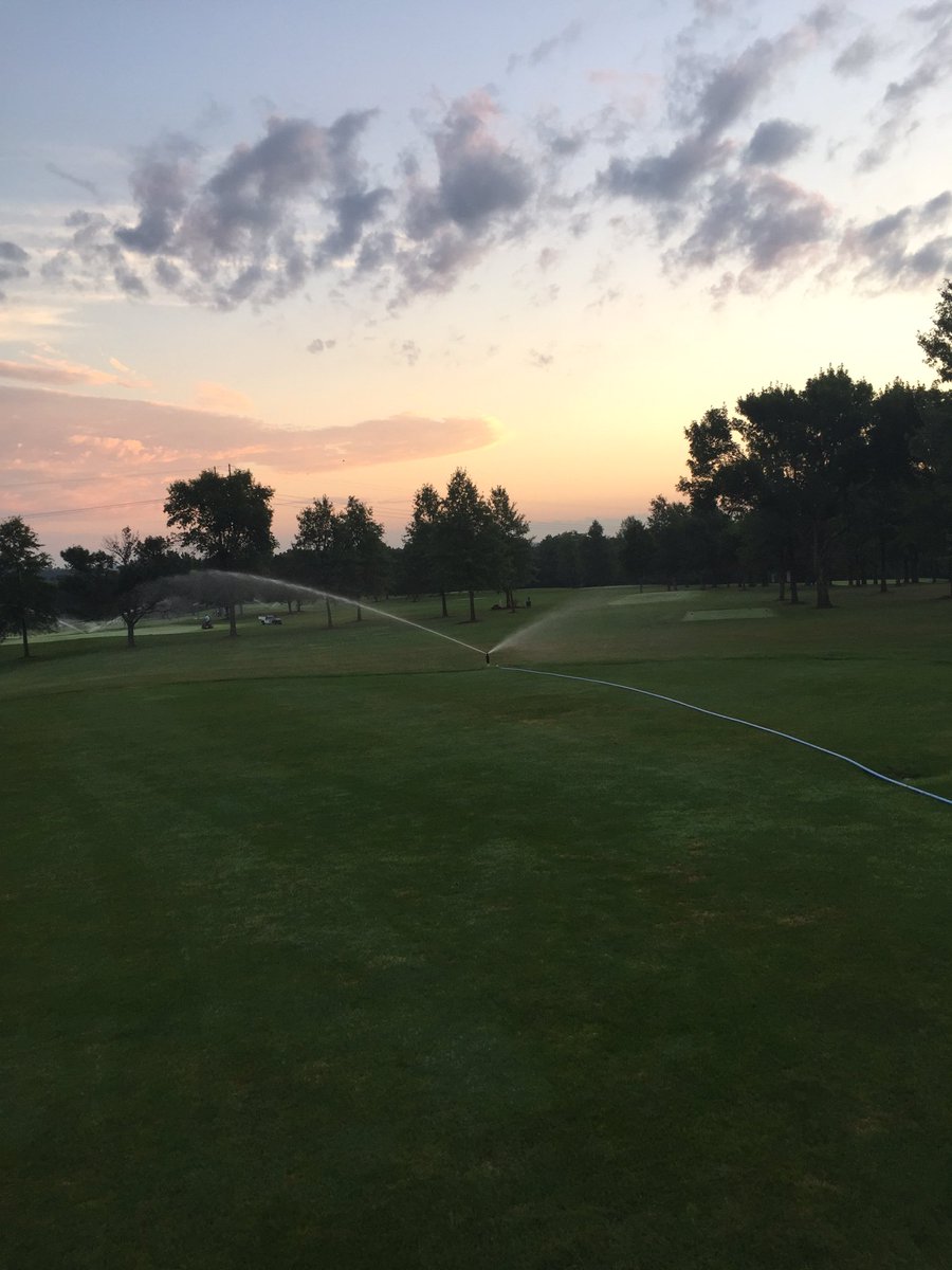 Ski_KC's tweet photo. Prepping for our annual Junior Tournament next week. 400+ kids. Great lifetime memories start Monday. #GolfOP https://t.co/ATlH7N3D9y