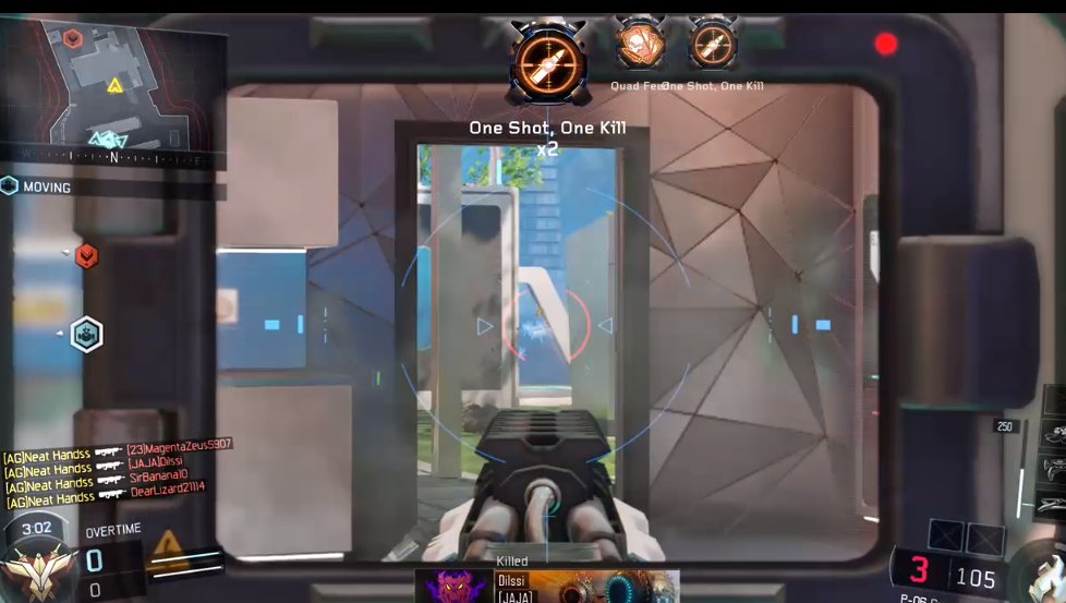 Iris_Hands's tweet photo. No se que pitos, acaba de pasar jugando alas 5am me pongo clantag "AG Y pasa ESTO Same Game @CalaoCL @SnipingTeamAG https://t.co/Pot5TnvsTk