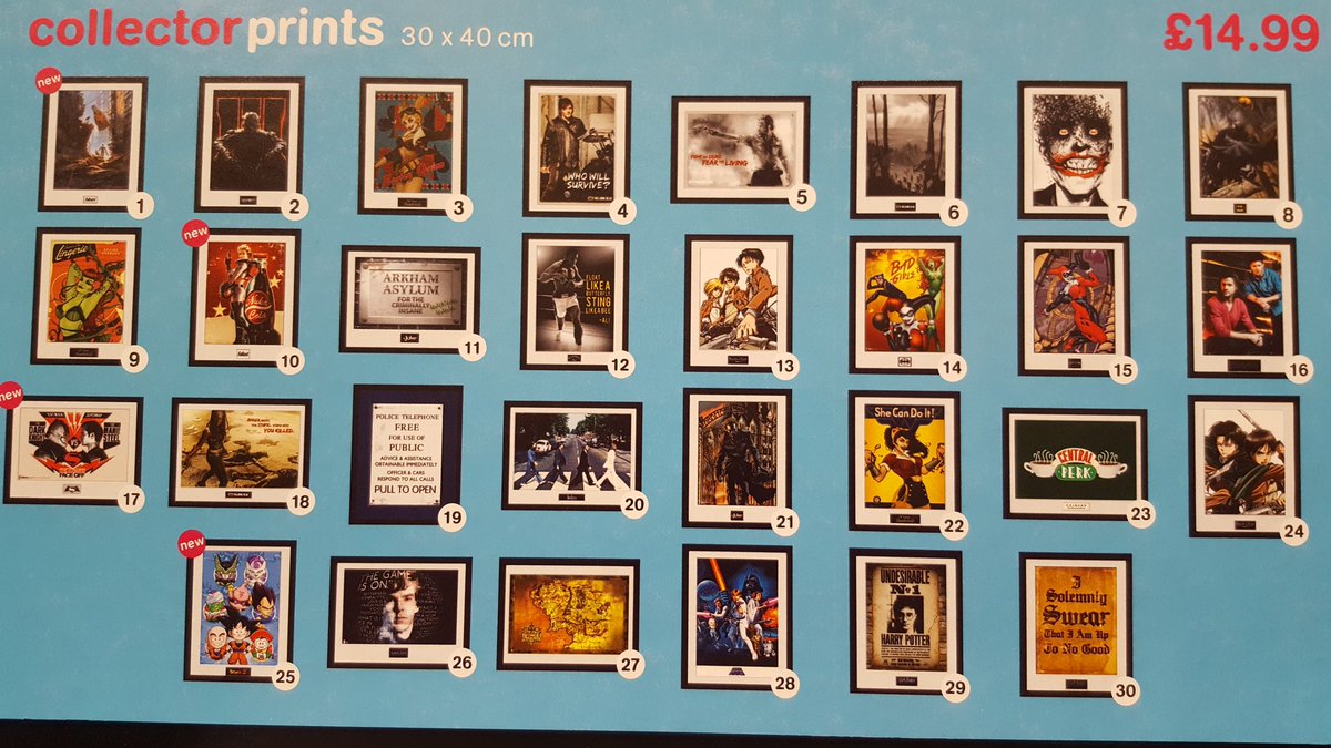 hmv_Southport's tweet photo. NEW @HMVGB collector prints available including #Fallout4 #muhamad_ali #BatmanvSuperman!
ONLY £14.99 https://t.co/BbRGGnAZ3a