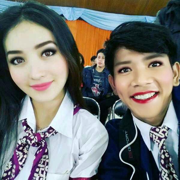 Hihi kak <a href="/anggaptrh/">Angga Putra</a> dan <a href="/15natashawilona/">Natasha Wilona</a> maafkan kejailan tangan saya✌ cuma iseng ya😄✌ #AJRCTIeps522dan523