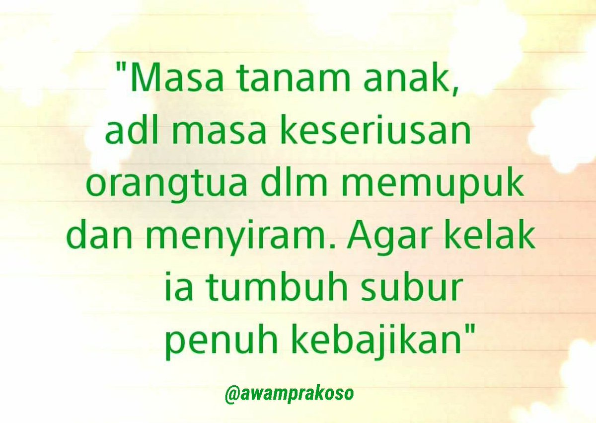 awamprakoso's tweet photo. #MasaTANAM https://t.co/sk3MaXoMIL