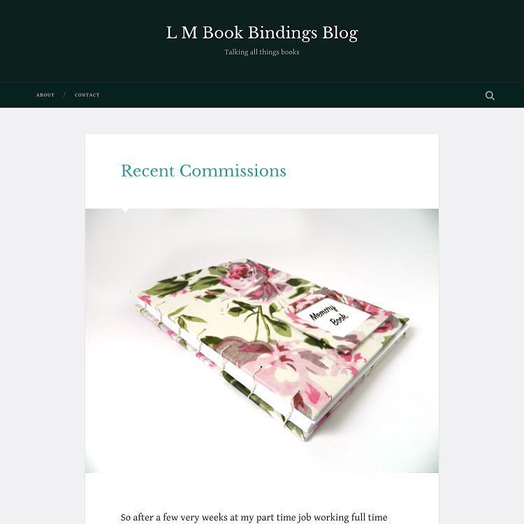 LMBookBindings's tweet photo. Latest blog post explaining what type of commissions i can do. Check it out if your intere… https://t.co/jpxadLml3b https://t.co/Sg368hCVBj
