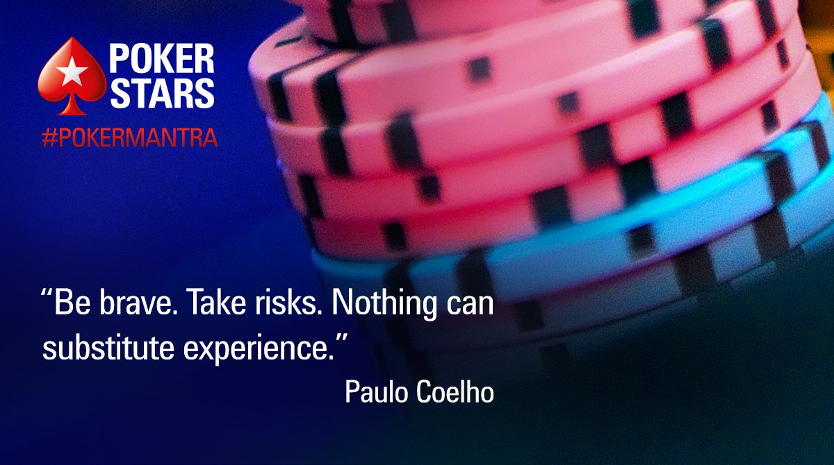 PokerStars's tweet photo. #PokerMantra 🎓 #raiseit https://t.co/bPvzxpQeED