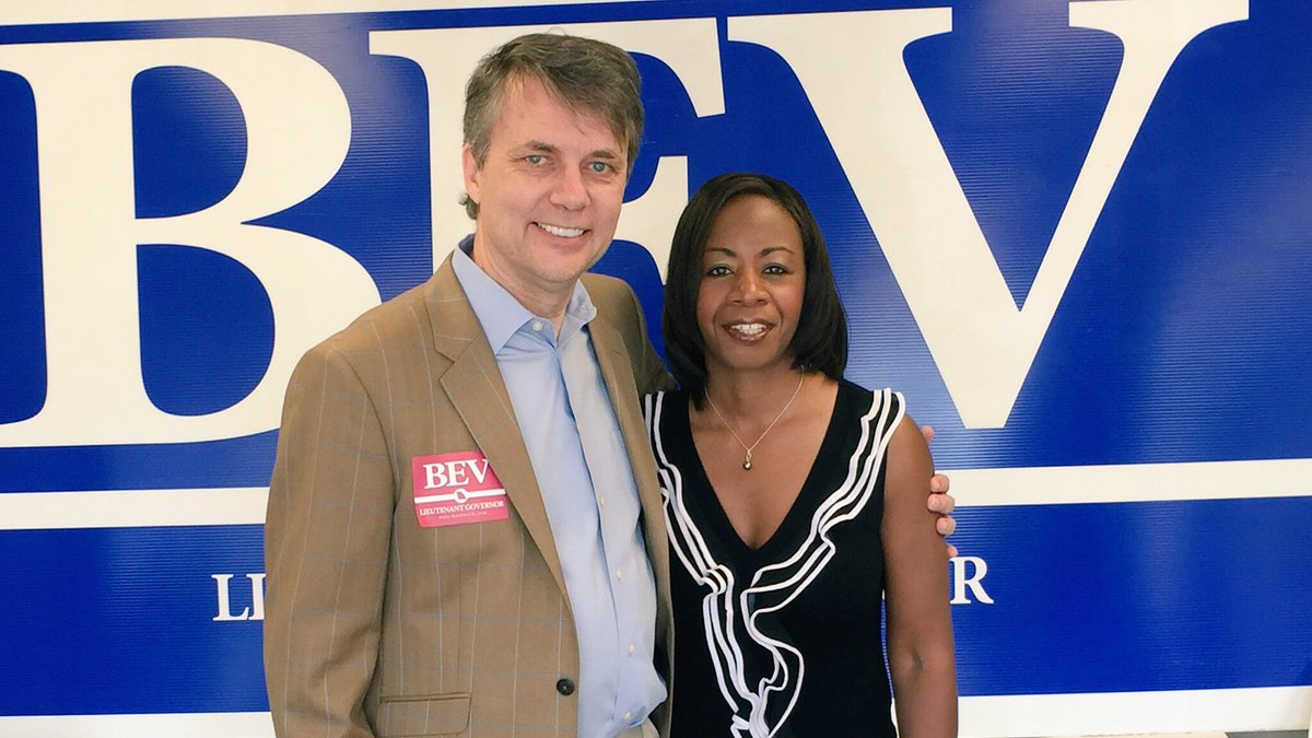 BevForLG's tweet photo. Having a great time on the #MoveMOForward tour w/ Kansas Lt Gov @DrJeffColyer! Honored to have his support! https://t.co/CDSLTHQkfm