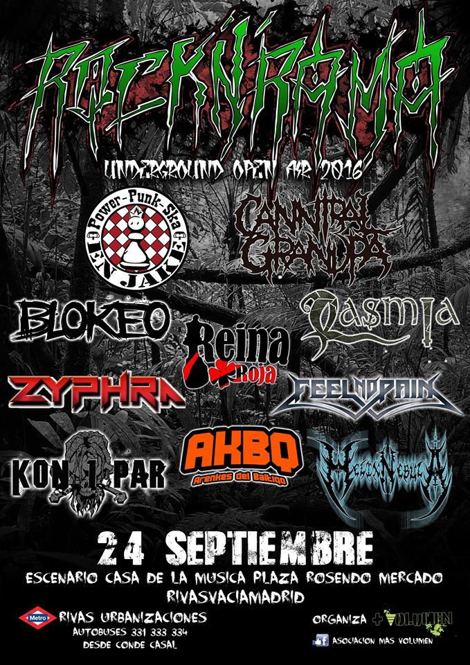 MetalKorner's tweet photo. + Volumen organiza la II edición del Rock’n’Rama Festival, el 24 de septiembre en Rivas

https://t.co/ap2QGZgI7H https://t.co/1EXWujaPW0