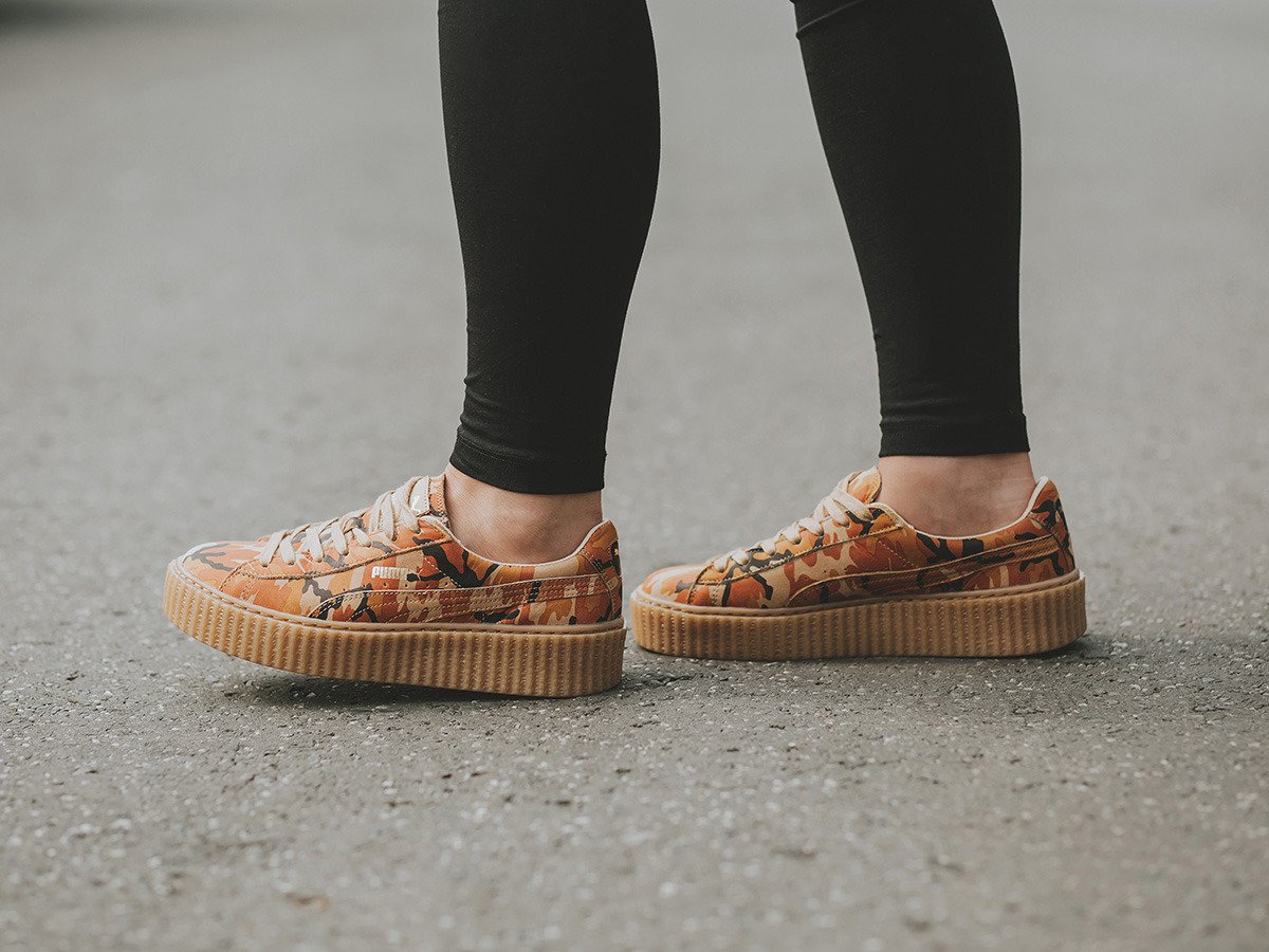 orange camo pumas