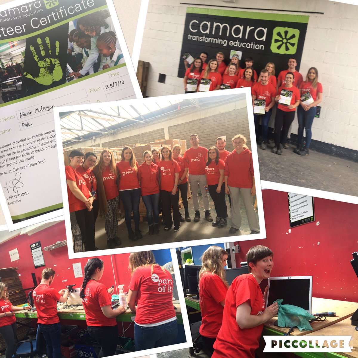 pwcirl_careers's tweet photo. Another one of our summer intern activities today. Thanks for having us @CamaraEducation #PwCsummer16 https://t.co/lr8kn87hwn