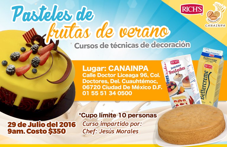 CANAINPAoficial's tweet photo. ¡Últimos lugares para el curso de mañana con nuestros amigos de @richsmx! Informes al 51 34 05 00 Ext. 118 y 119 https://t.co/1CHQxtXEiq