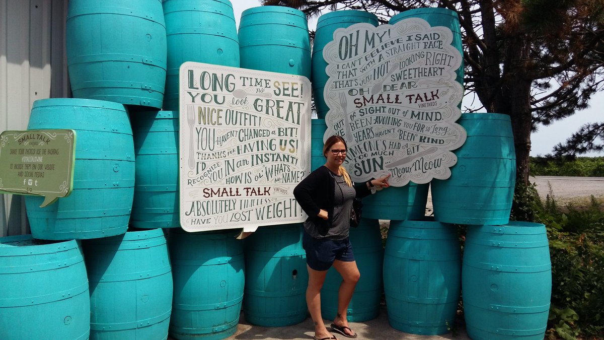 fbmaas's tweet photo. @SmallTalkWines Quick stop on our way to the outlet mall #smalltalkwine https://t.co/OPjaOtAuiv