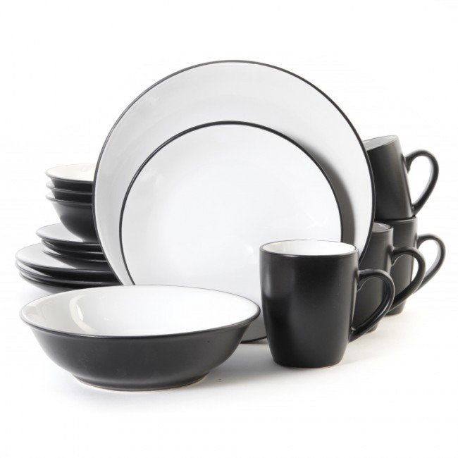 ResStores's tweet photo. Buy this gorgeous 16-piece #Vivendi #dinnerware set
2-tone (Black &amp; White)
In Stock $47.14
https://t.co/JpKge7ZcLF https://t.co/9Ma66zZP4F