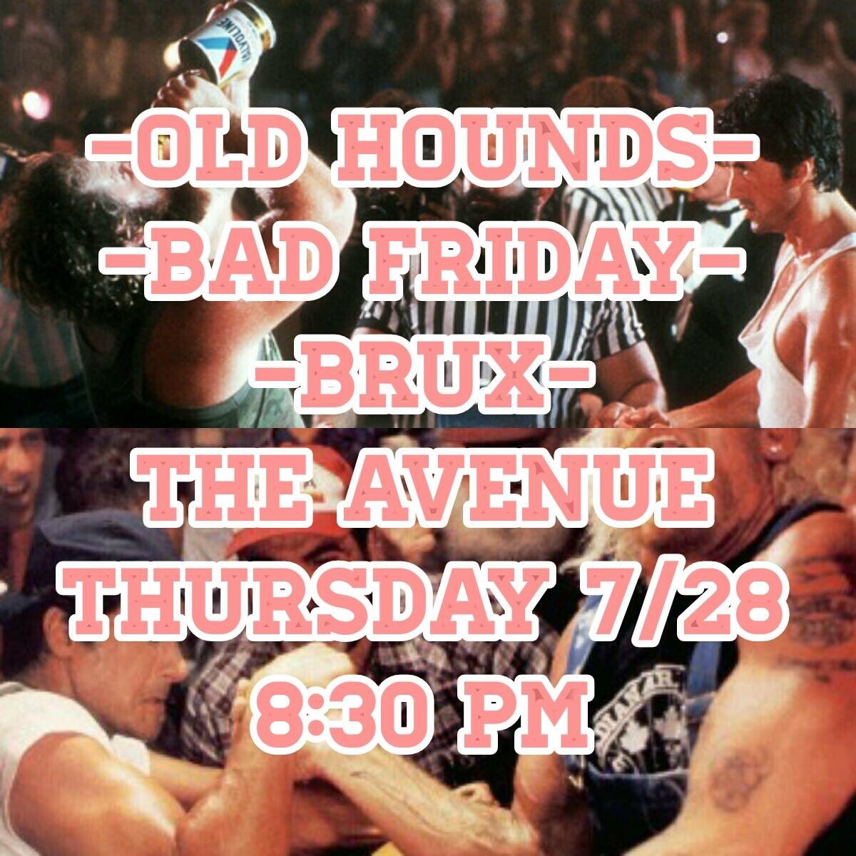 hey if you're 21+ you should come to this tonight at the ave 
#OldHounds aka #OldBabes