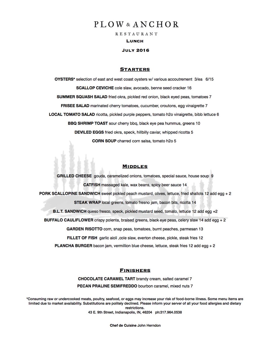 plowanchor's tweet photo. We're serving up this delicious lunch until 3 pm today. Grab yourself something fresh &amp; tasty and #getplowed. https://t.co/T09JqjSbLy