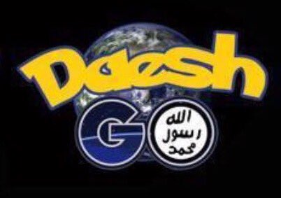 Rach_ID's tweet photo. Au grands maux les grands remèdes. Dresseurs tous en ligne! Attrapez-les tous. #DaeshGo https://t.co/vQ1chElXBf