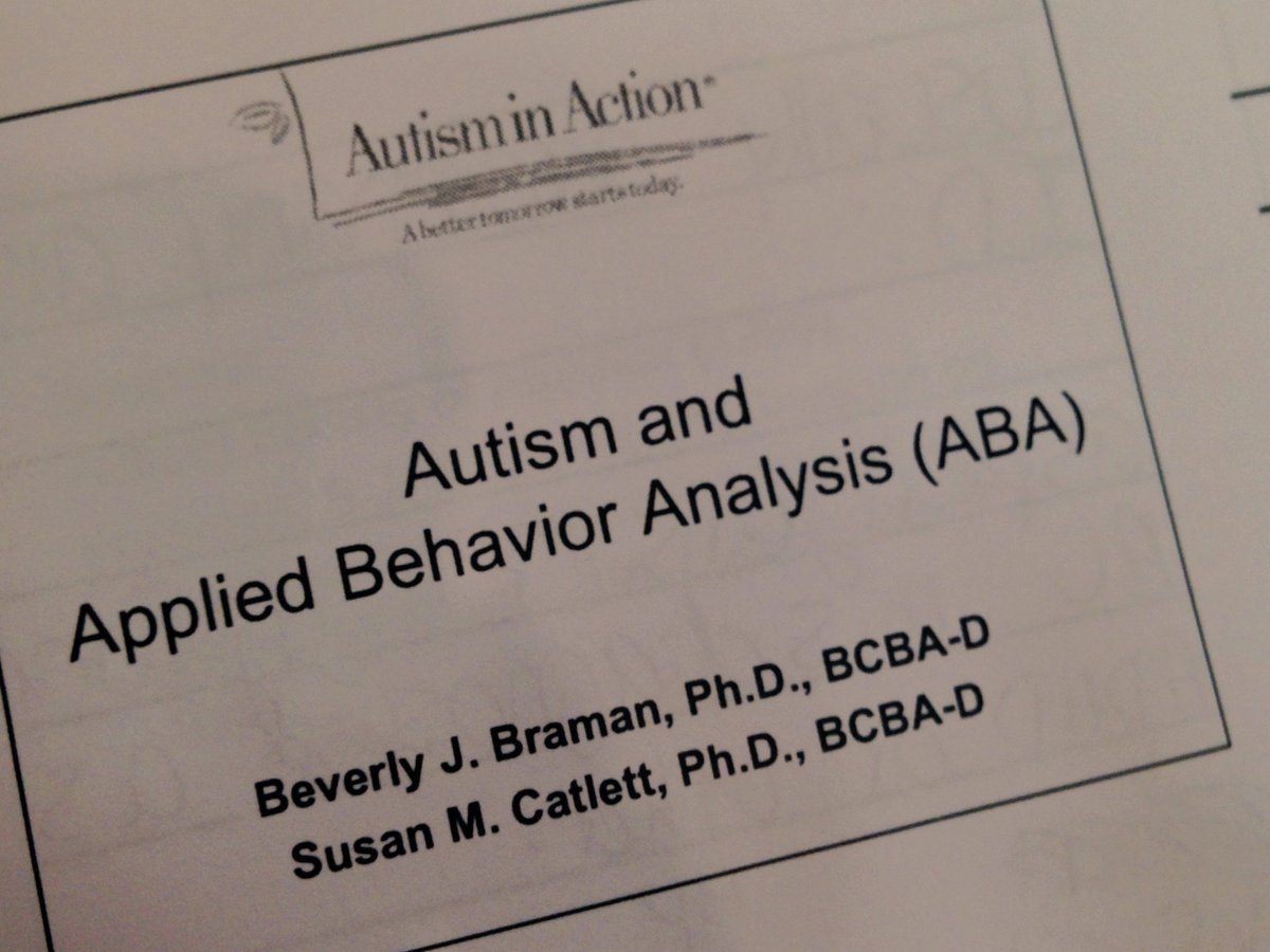 AngelaS1228's tweet photo. Amazing training #ABA #autisminaction https://t.co/gWYxiINrXr