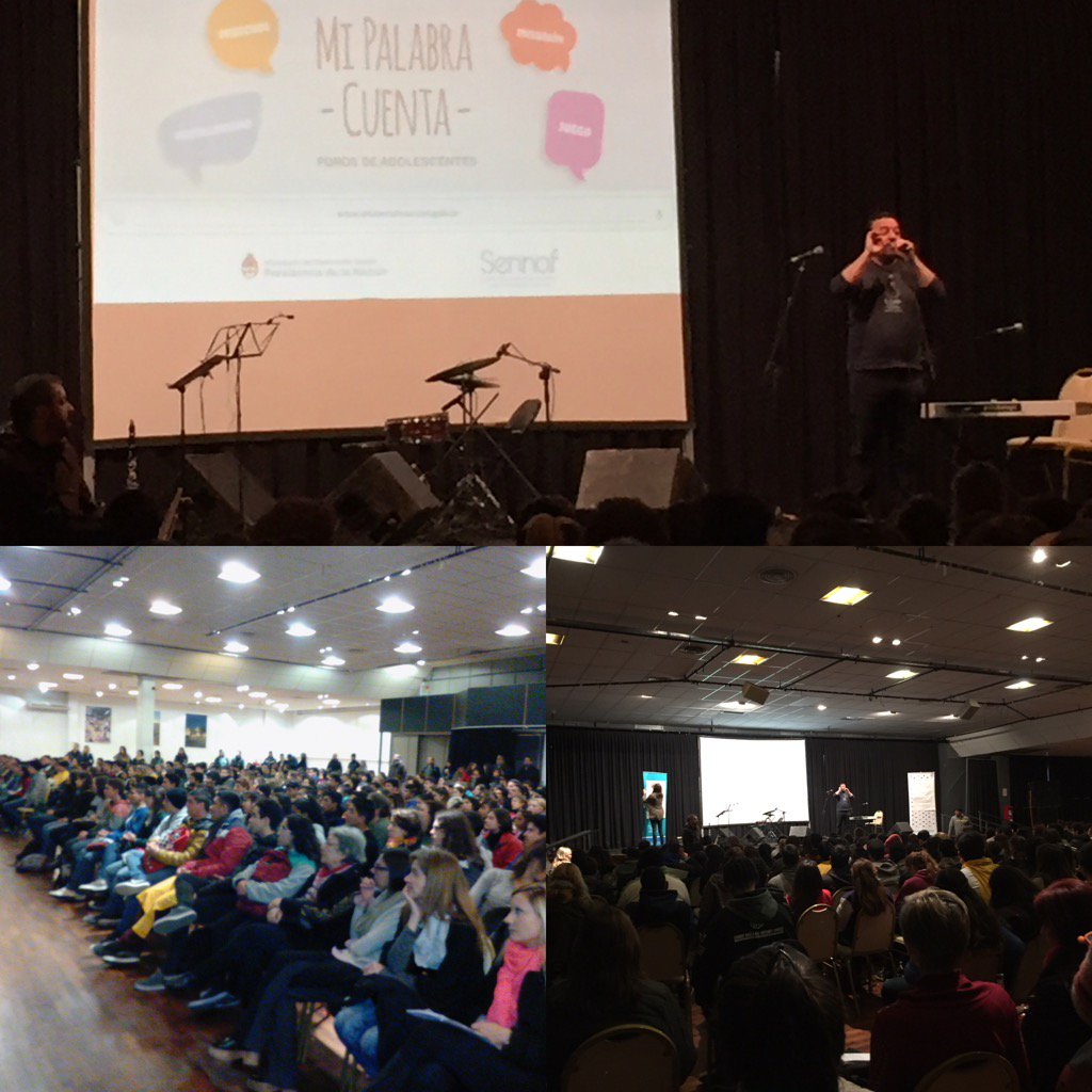 wolanik's tweet photo. En el Foro Adolescente en la prov. de Córdoba #sennaf #MDSNacion #mipalablacuenta https://t.co/ZEbo5Zet8b