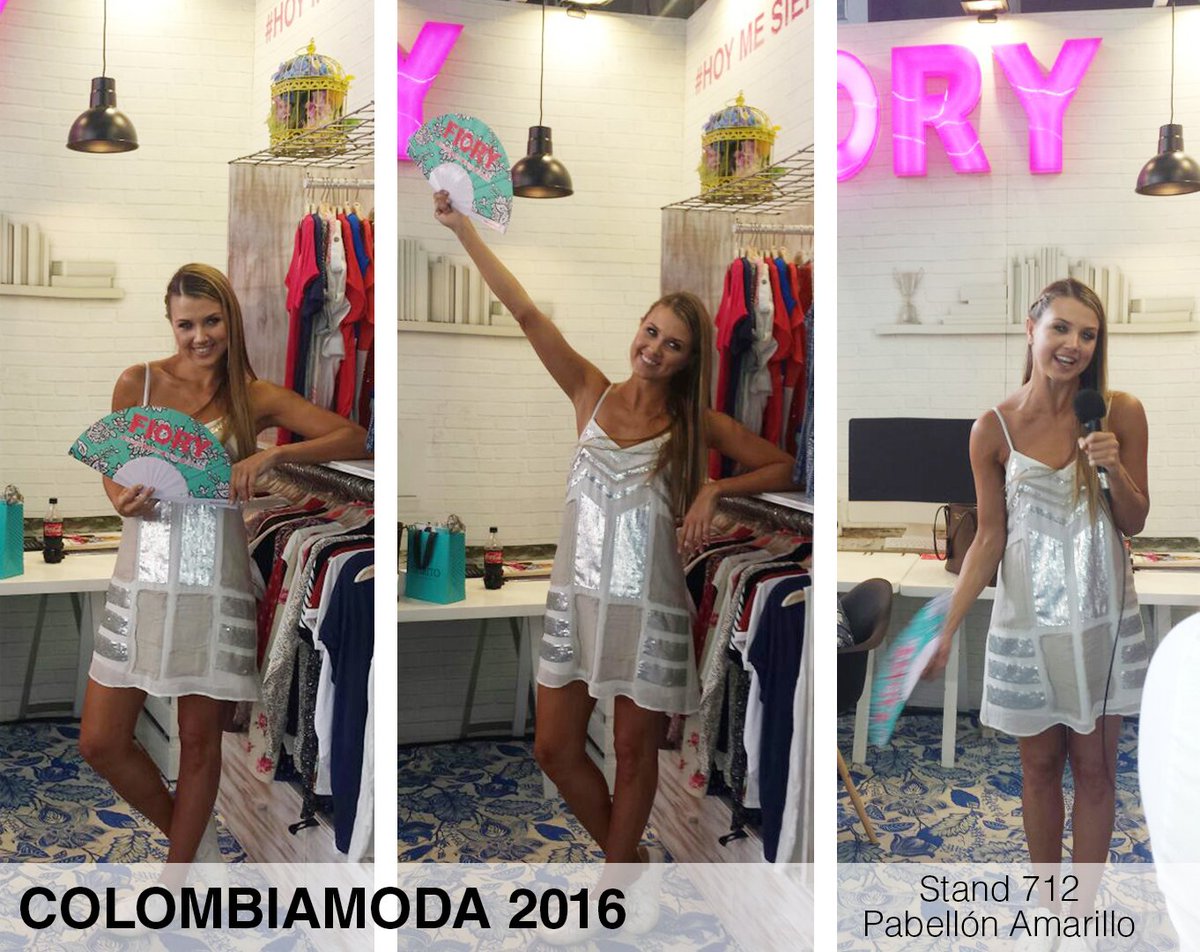 fiory_co's tweet photo. #BuenosDías último día de #Colombiamoda, Stand 712 Pabellón Amarillo. ¡No te lo puedes perder! #FelizJueves https://t.co/7vBD34OHZJ