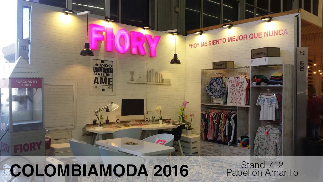 fiory_co's tweet photo. #BuenosDías último día de #Colombiamoda, Stand 712 Pabellón Amarillo. ¡No te lo puedes perder! #FelizJueves https://t.co/7vBD34OHZJ