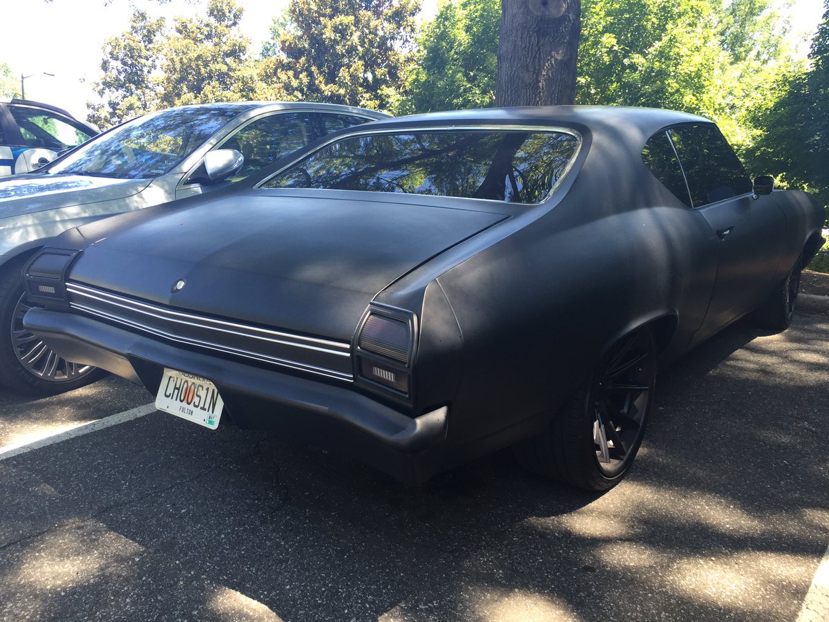 SarahPisciuneri's tweet photo. Cam's ride? #PanthersCamp #KeepPounding https://t.co/p8fMUZBcgS