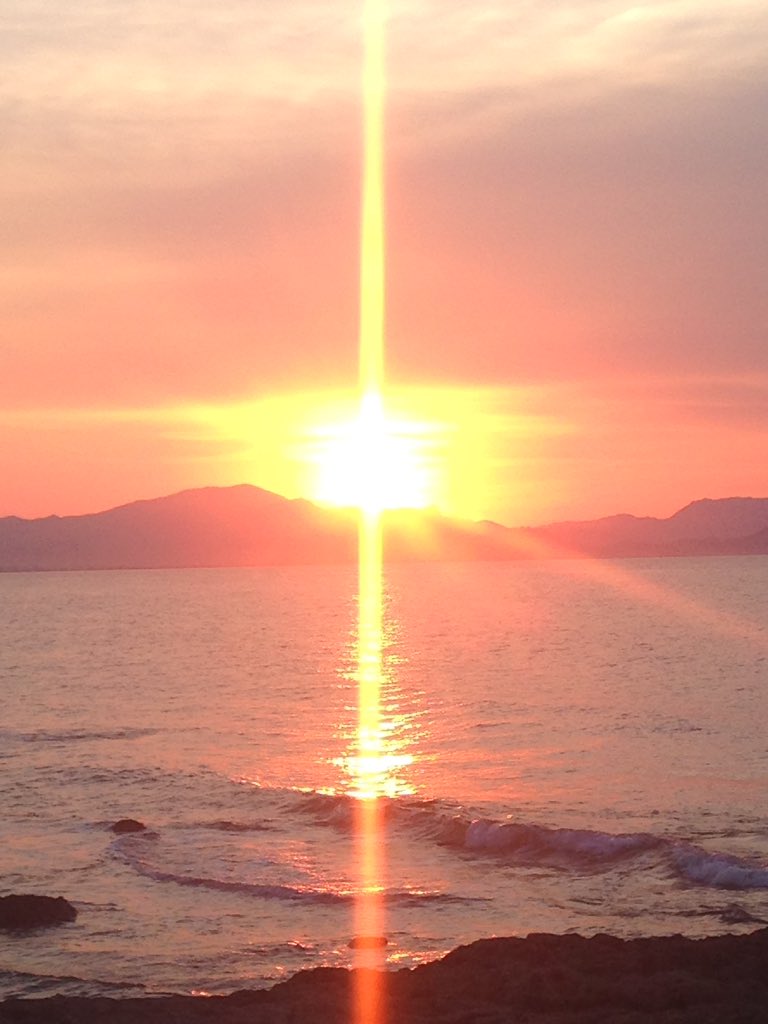 Best of the #Mallorcan sun #holiday #sunset #relax