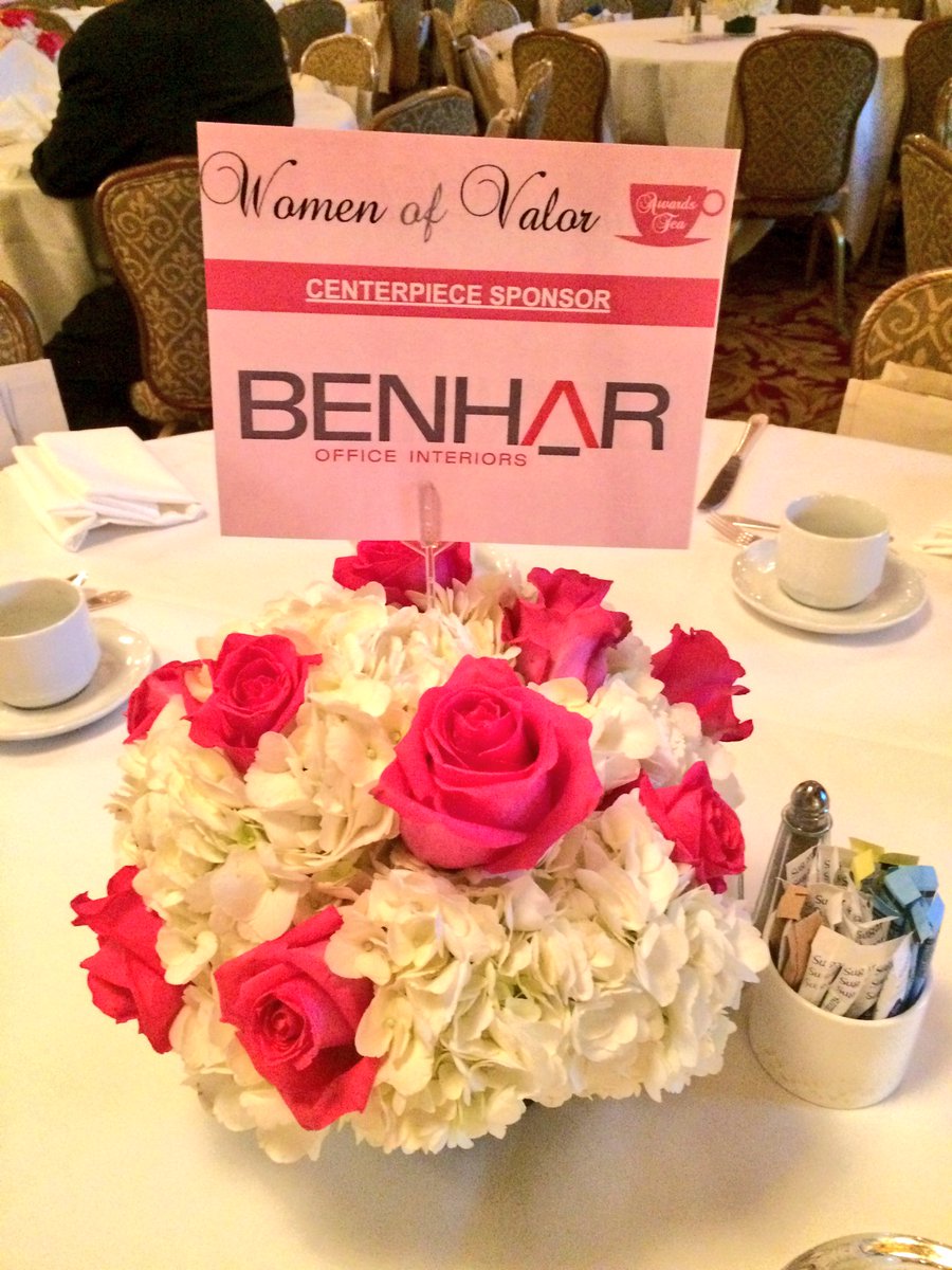 StFFP's tweet photo. These lovely #flowers, compliments of #BenharOffice, are setting the tone at today's #WomenOfValor Tea. πΊπΊ #StFFPtea https://t.co/RtS34lnWGq