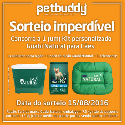 petbuddybrasil's tweet photo. Sorteio  no Facebook -> https://t.co/CcqjStAPId 
#sorte #sorteio #ganhei #promocao #caes #kit #natural #imperdivel https://t.co/7M9GgceGpK