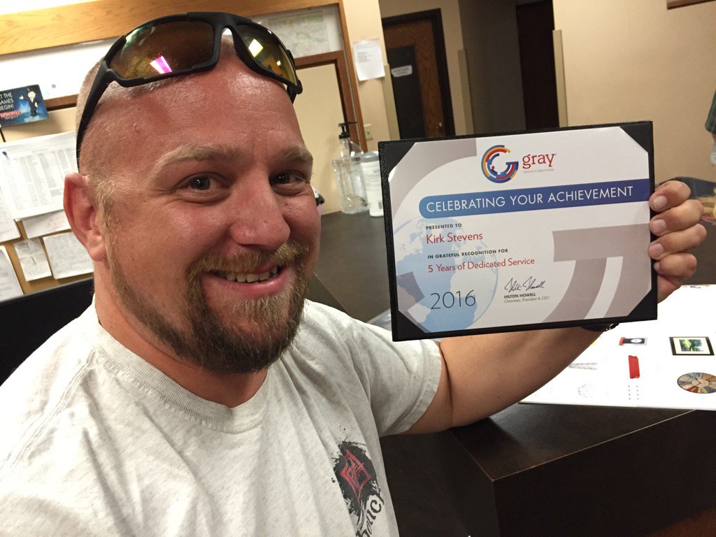 heleneduhamelTV's tweet photo. We love our photog @kotatweets @KOTA_Kirk Thanks for your service from Gray Communications https://t.co/p1u0ncOwEC