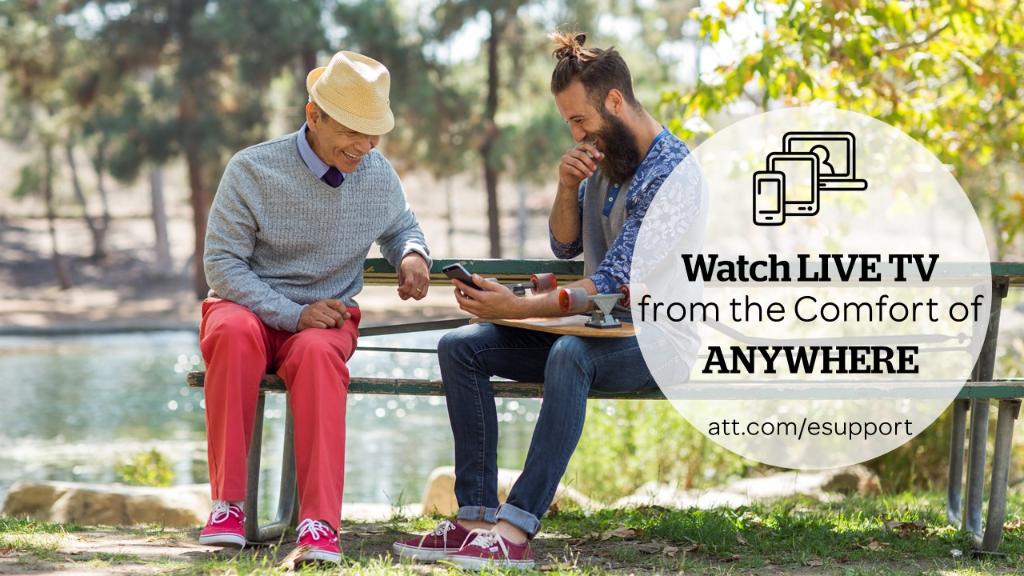 DIRECTVhelp's tweet photo. Watch out! You're walking around with a TV in your pocket. Live @DIRECTV on your device: https://t.co/kjwJdAQ92L https://t.co/2DICIq7oxD