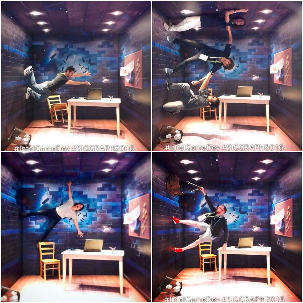 siggraph's tweet image. Last chance to visit @IntelSoftware in Hall C the #IntelGameDev photo op! #SIGGRAPH2016