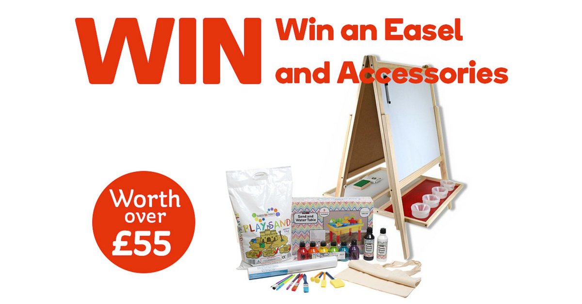 Giveaway time! Fancy the chance to #win a #KidsEasel worth £55? RT & Enter here : ow.ly/kELy302H3G3