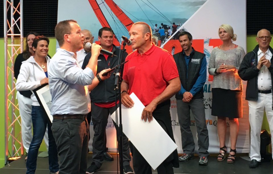 Arkema_fr's tweet photo. Remise de #prix officielle pour le @TeamArkema à @VilleSaintMalo après la victoire lors de la #TransatQSM 🏆 https://t.co/NsU2BbZcU8