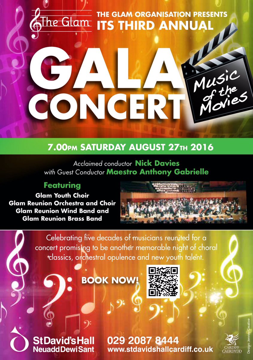 theglamorguk's tweet photo. #Glam2016 sees the return of former #TheGlam member/conductor #NickDavies &amp; also guest conductor @MaestroGabriele 🎼 https://t.co/nUJZ1OB6lk