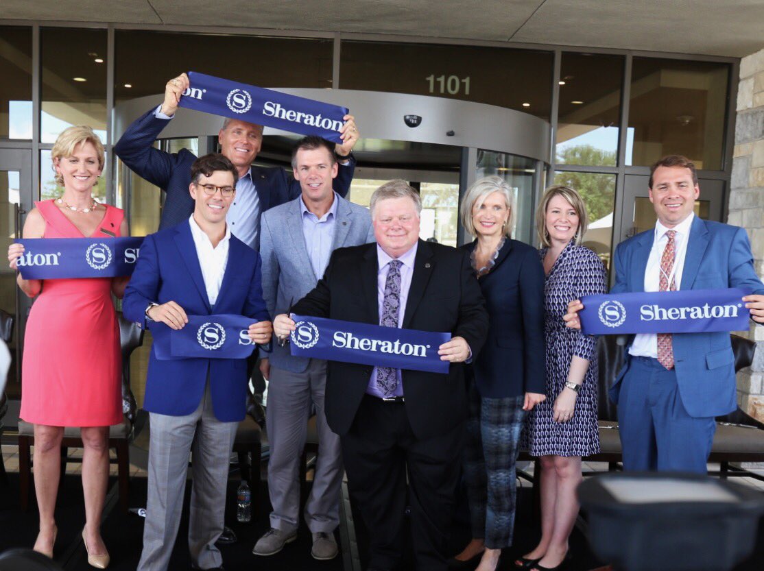 sheratongtx's tweet photo. An amazing moment for our hotel and the city of #georgetowntx. Doors are open! #sheratongtx https://t.co/Jb6G4STDDC