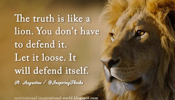 st augustine quotes on truth - Fred Buffington