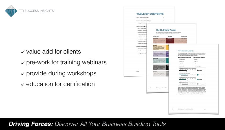 ttisi's tweet photo. From Webinar: The new #12DrivingForces manual is available for VAAs to download for free https://t.co/hadgwsokiT