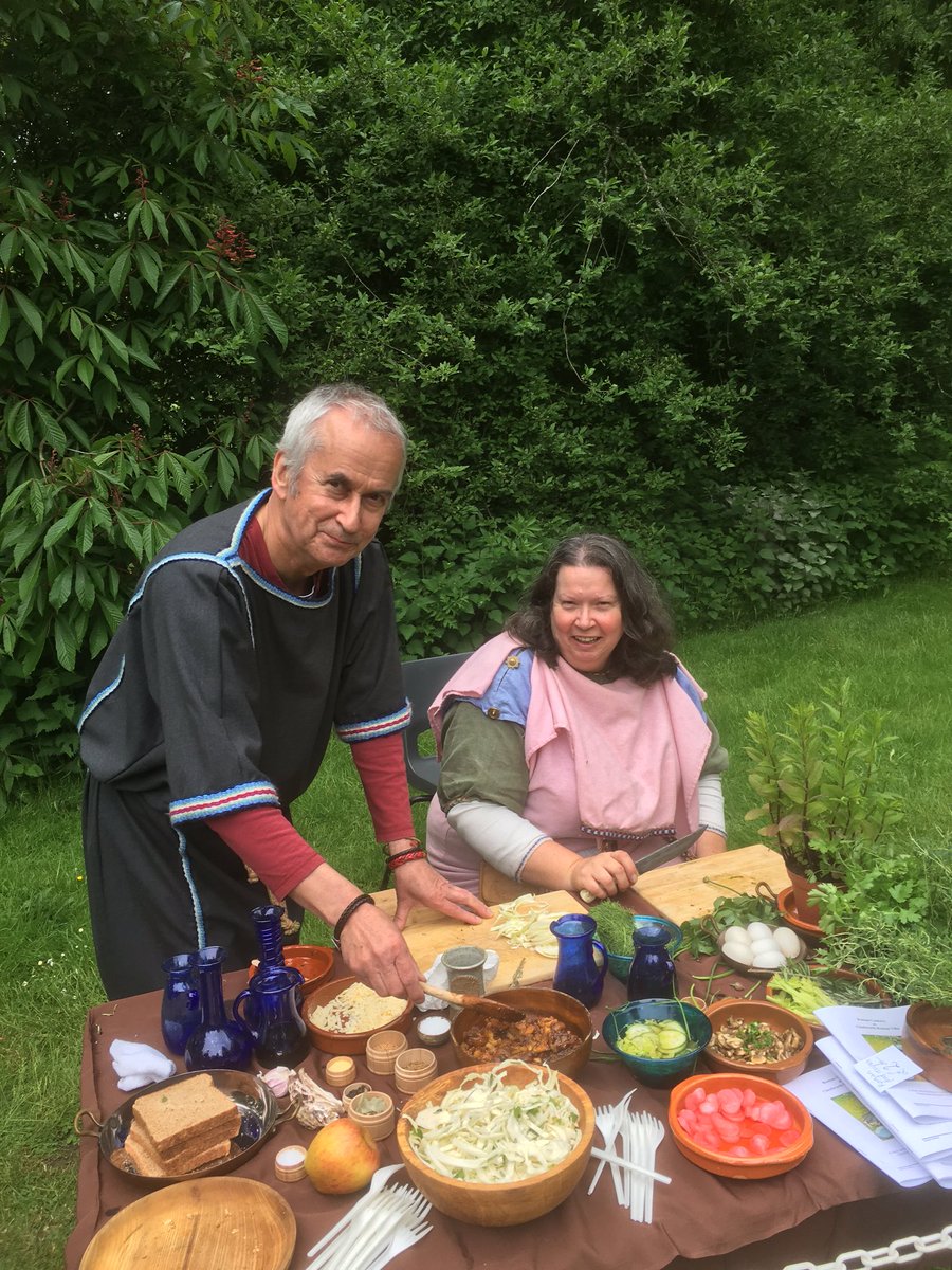 Gaia and Quintus are in the kitchen this evening, preparing for an unusual lunch date tomorrow...