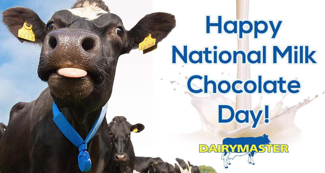 dairymaster's tweet photo. Today is #nationalmilkchocolateday &amp; we all know the best chocolate is made with high quality milk -happy eating ;-) https://t.co/QqTgQCVYE1