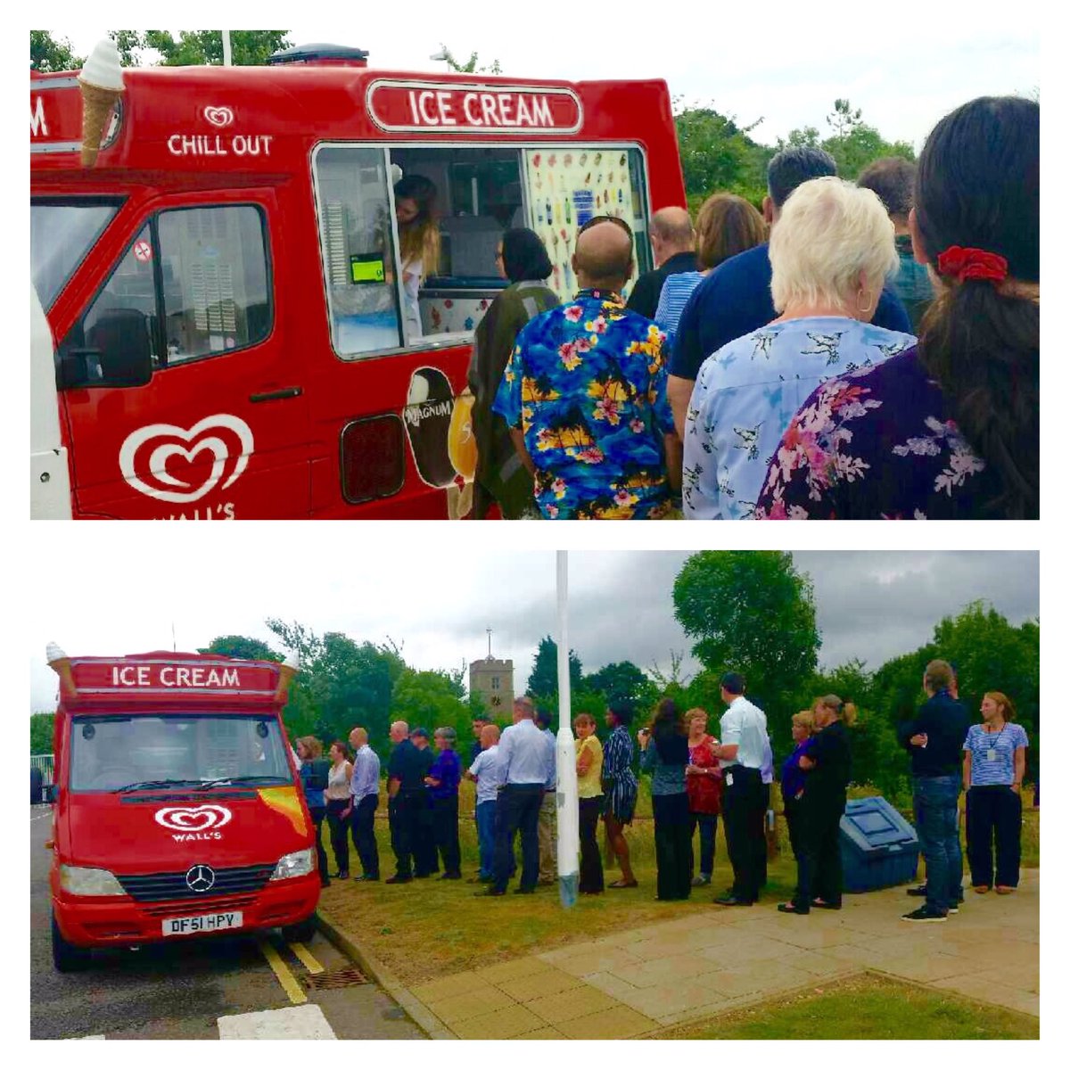 ESSEX_ICECREAM's tweet photo. The boss of @GSK Harlow organised a  BBQ for all there staff and what better dessert than from us #icecream #essex https://t.co/FBlEwdzhwy
