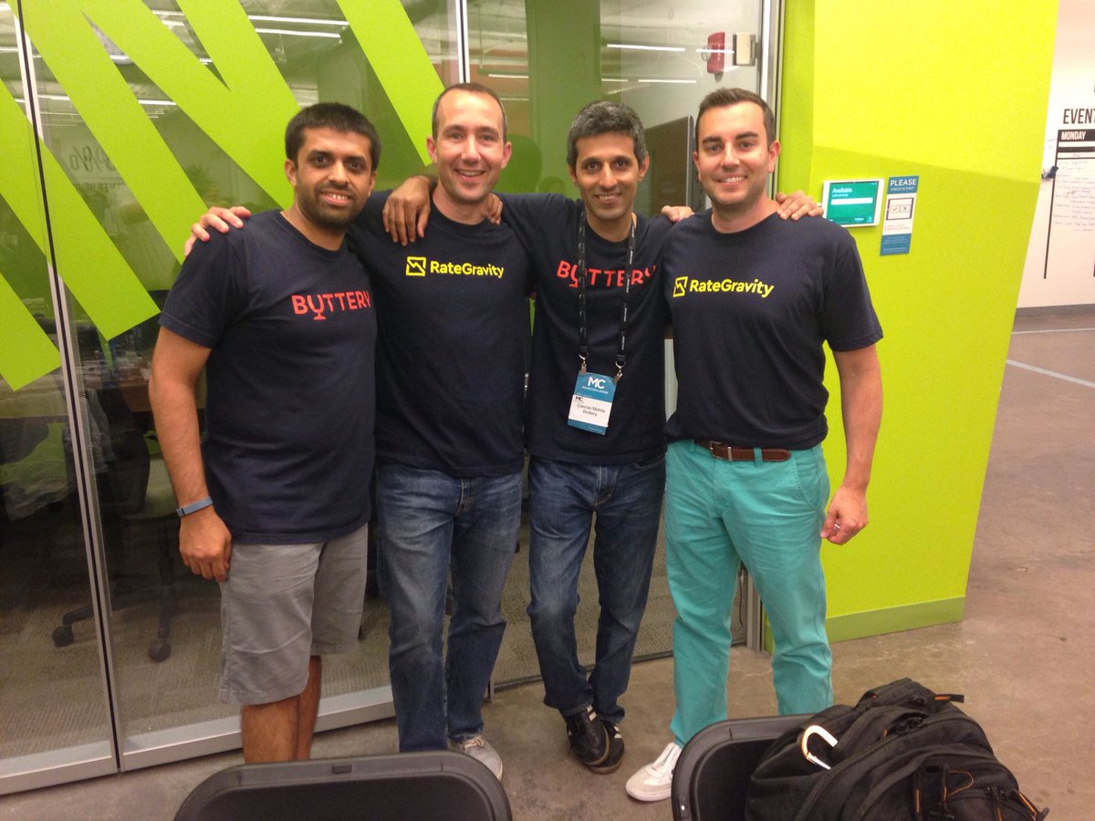 mike_tassone's tweet photo. With our boys from @ButteryApp sporting our @customink shirts. @mbutville @RateGravity @MassChallenge #MCShowcase16 https://t.co/TE1xNGVD5J