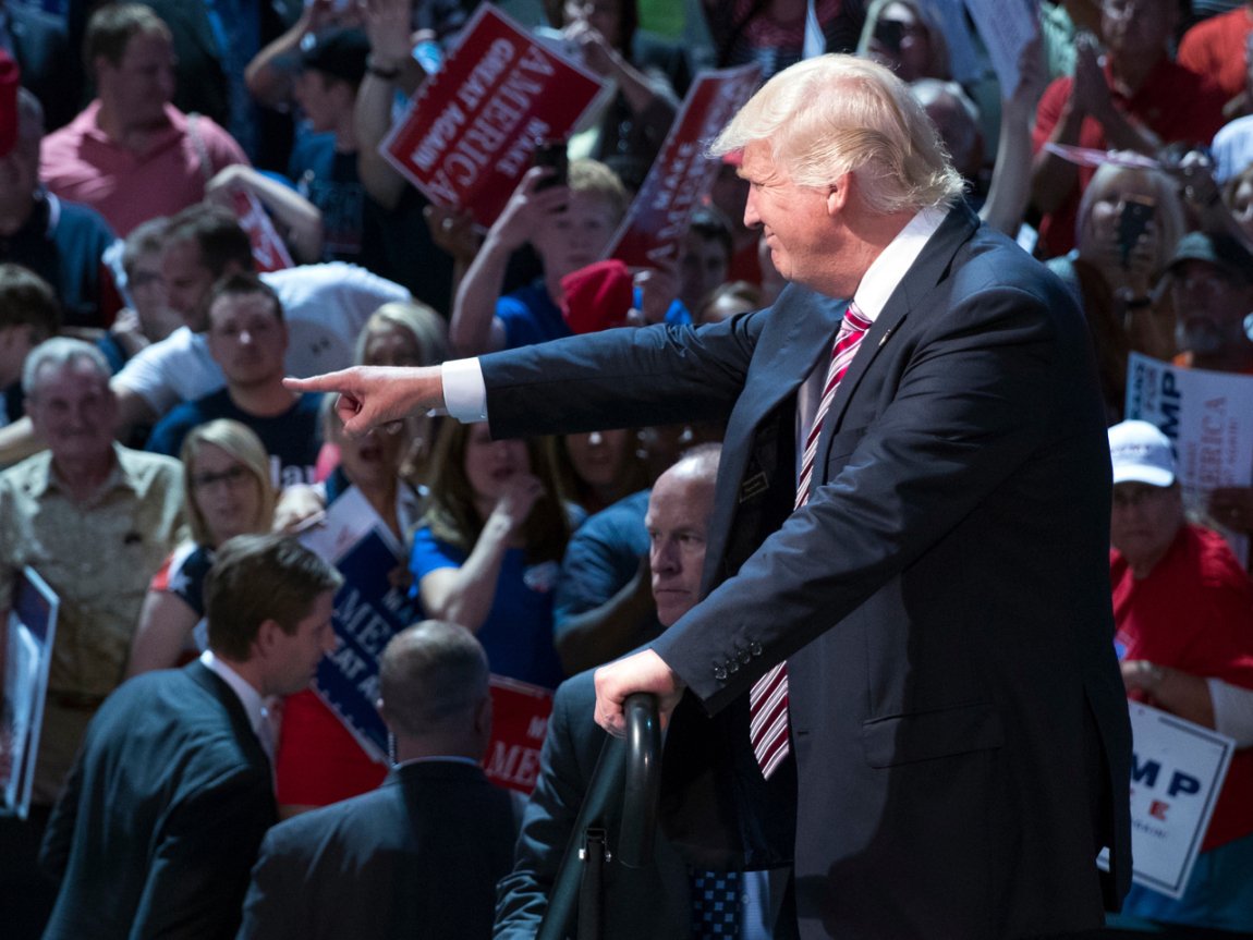 FiveThirtyEight's tweet photo. Why our model is bullish on Trump, for now: https://t.co/c18lUteBgM https://t.co/TK7JVbvWUq