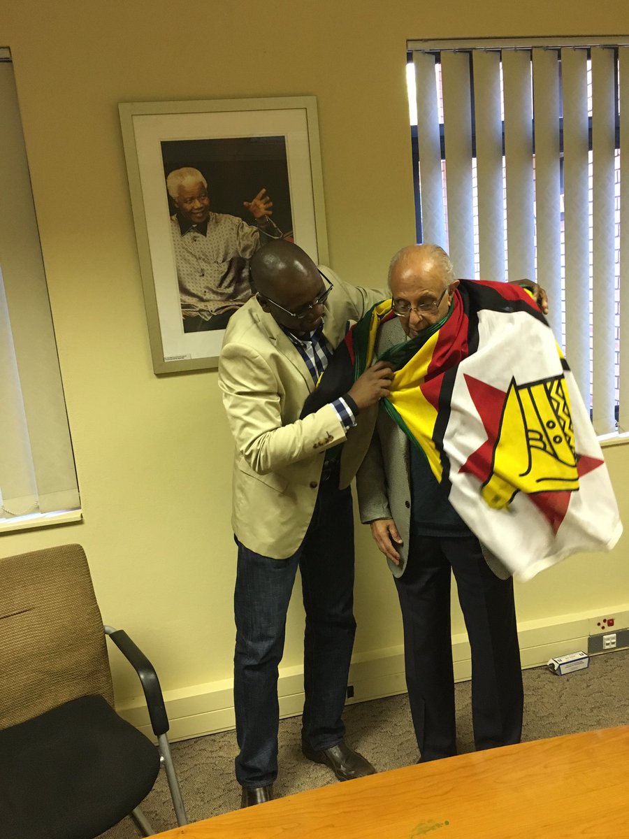 PastorEvanLive's tweet photo. Huge honor spending time with South African icon Ahmed Kathrada @KathradaFound great wisdom for the struggle https://t.co/e5D2RCh8nM
