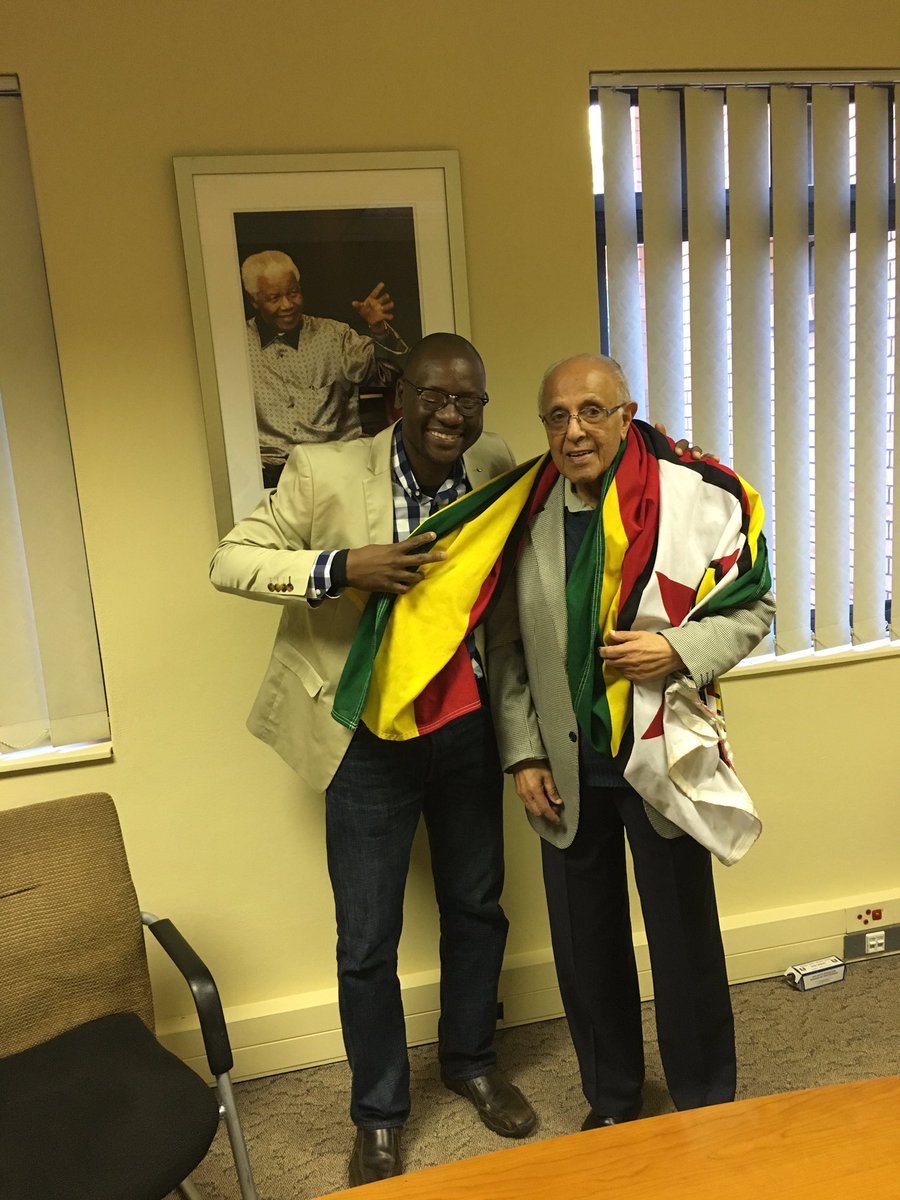 PastorEvanLive's tweet photo. Huge honor spending time with South African icon Ahmed Kathrada @KathradaFound great wisdom for the struggle https://t.co/e5D2RCh8nM