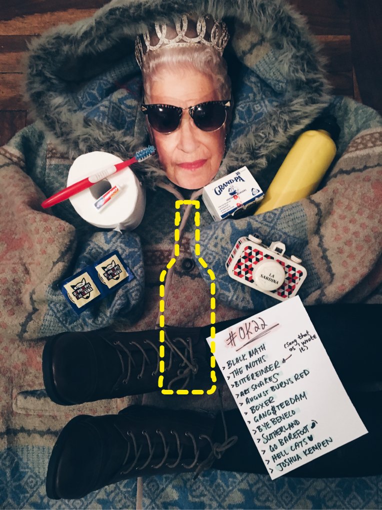 Suhh <a href="/rwrant/">Running Wolf's Rant</a> &amp; <a href="/JoseCuervoSA/">Jose Cuervo</a>, Ouma Lizzie &amp; the Royal Squad (#newbandname) wanna #RockWithCuervo at Oppikoppi!