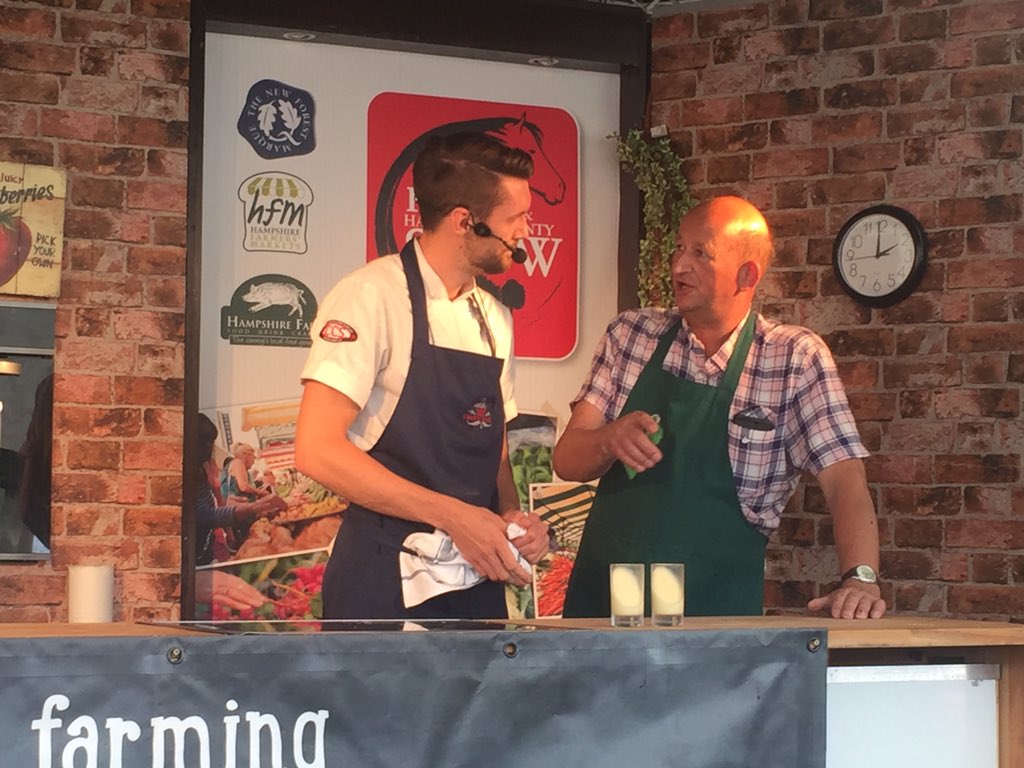 Chefs_Guild's tweet photo. Chef Allen demo lemon posset with @NewForestFruit #strawberries. @pridefooddoc @FullersKitchen @shiplangstone https://t.co/UfmcWaDQJY