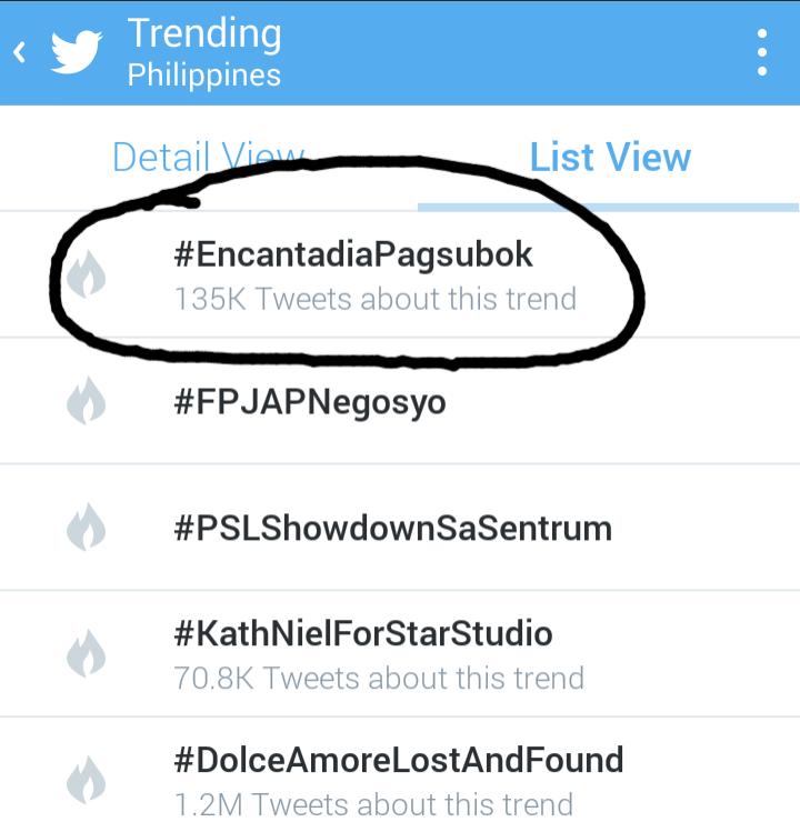 #EncantadiaPagsubok trending !!!