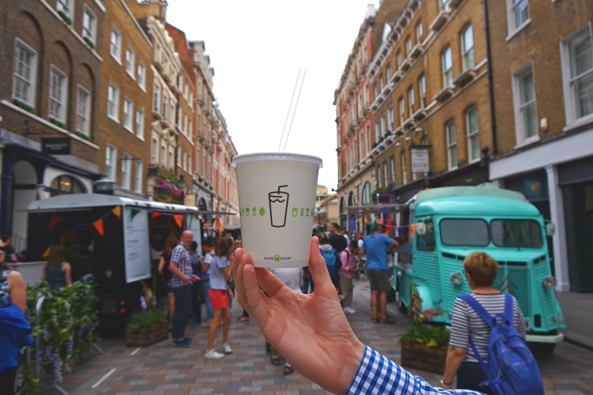 shakeshackUK's tweet photo. TGI-Almost-Friday! We’re getting weekend ready at the King Street Food Fest. Join us 3 ‘til 10pm. https://t.co/8FqRVx2WPy
