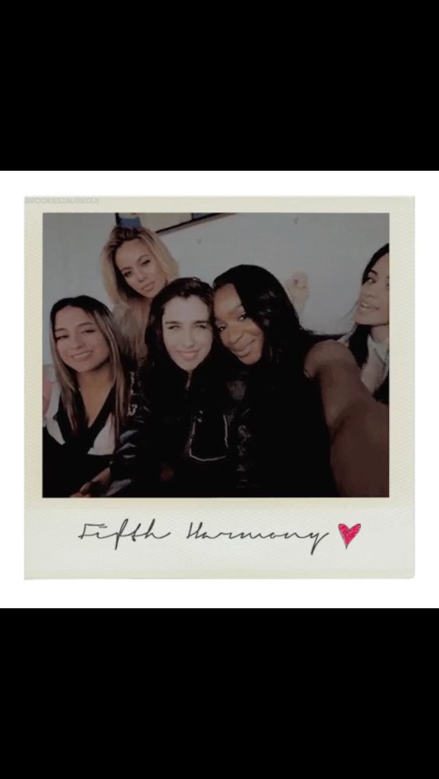 Also happy four years with my gals! #4YearsOfFifthHarmony love you all! 💖👭👭☺️ ~J
