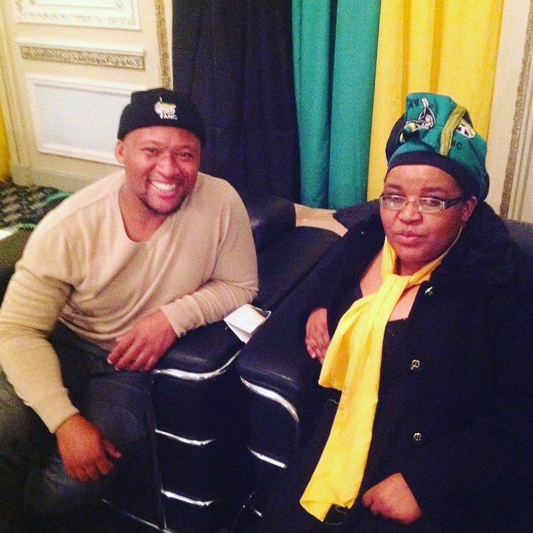 MajavuThabiso's tweet photo. With the Secretary General of @ANCWomensLeague Mama Meokgo Matuba.. Malibongwe igama lamakhosilazi #Mbokodo #ANCWCW https://t.co/fz9lM1U5dG