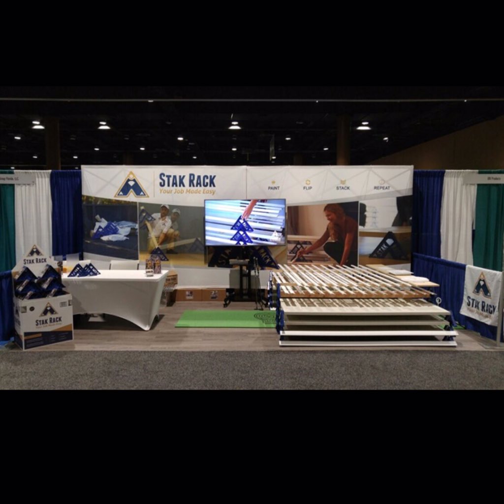 stakrack's tweet photo. All set! Come see us at booth 1134 at the Southeast Builders Conference in Kissimmee #Florida #sebcville #sebc2016 https://t.co/j27El0zx6R