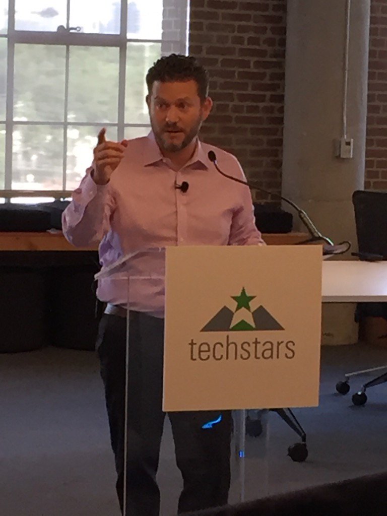 RCNa's tweet photo. Michael Cohn kicking it off now at Techstars Atlanta! https://t.co/HQU1eeDYXt
